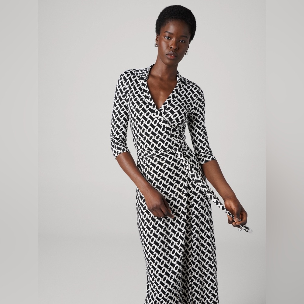 DIANE VON FURSTENBERG Abigail silk-jersey maxi wrap dress - Picture 4 of 4